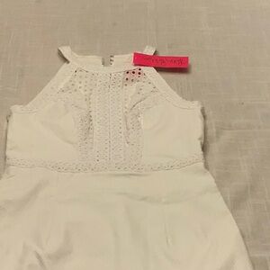 New Lilly Pulitzer White Dress size 2